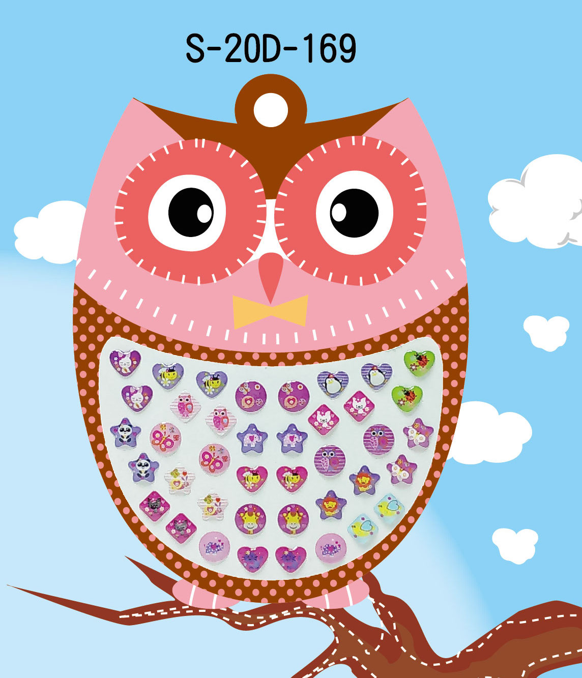 立體造型貼紙, 耳貼